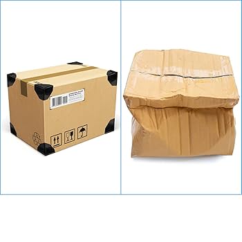 ZENFUN 200 Pcs Packaging Edge Protectors, Plastic Heavy Duty